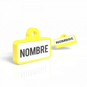 chapita-para-perros-forma-retro-color-amarillo-principal