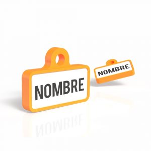 chapita-para-perros-forma-retro-color-naranja-principal