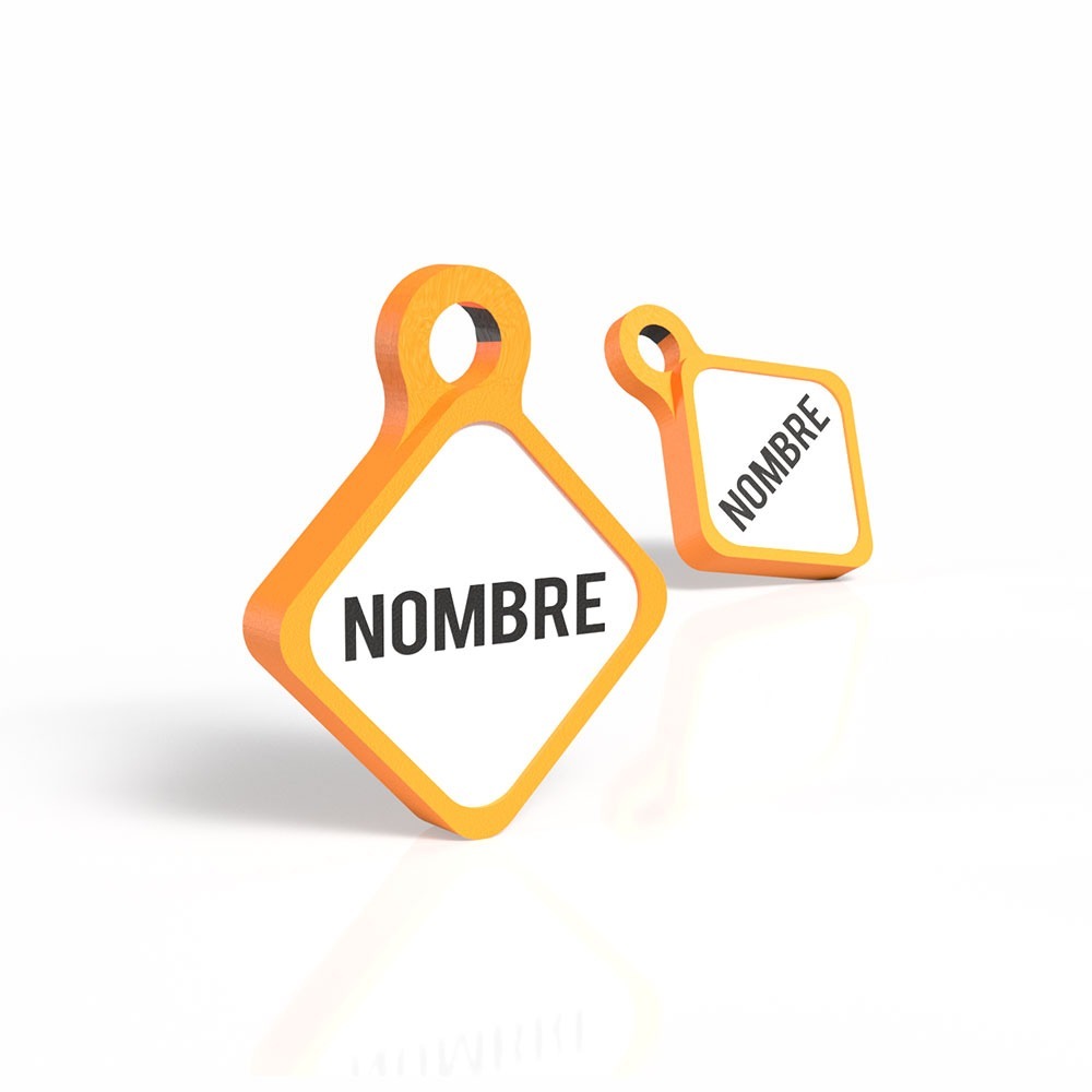 chapita-para-perros-forma-scooby-color-naranja-principal