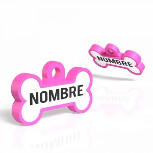 Inicio 39 Mira Que Guau! chapita-para-perros-huesito-fuscia-principal