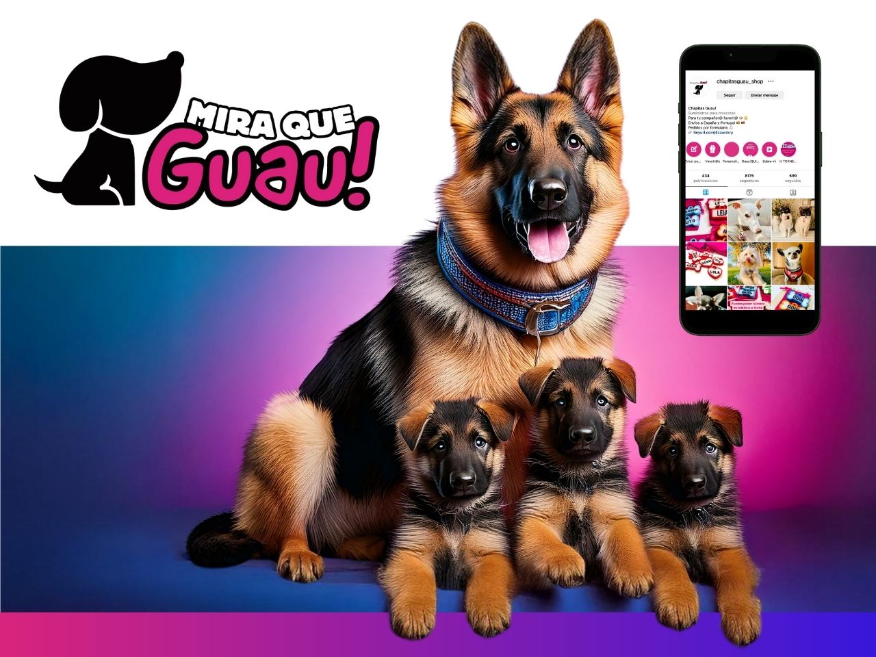 El Pastor Alemán, o Deutscher Schäferhund, tiene sus raíces en Alemania