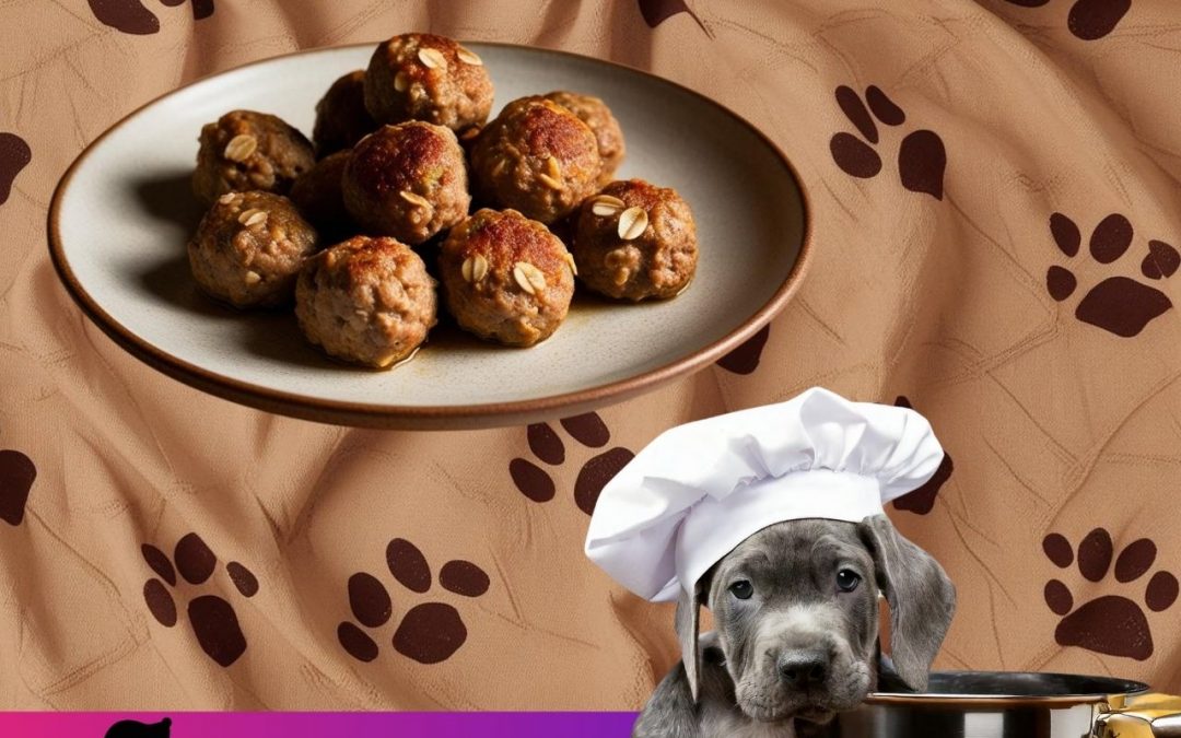 Albóndigas de Carne y Avena: Un Premio Nutritivo para Tu Perro