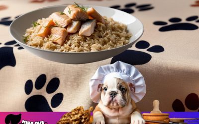 Nutrición y Sabor en un Plato: Pescado con Arroz Integral para Tu Perro