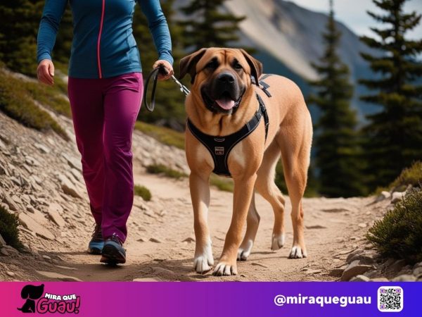 Llévalo siempre atado si es necesario: Especialmente en zonas con fauna salvaje o mucho tráfico de personas.